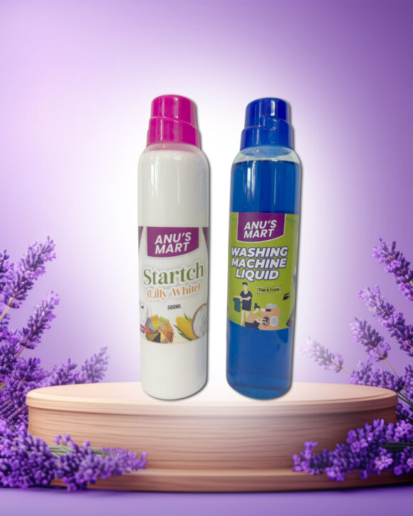 Washing Machine Liquid 500 ml + Startch 500 ml