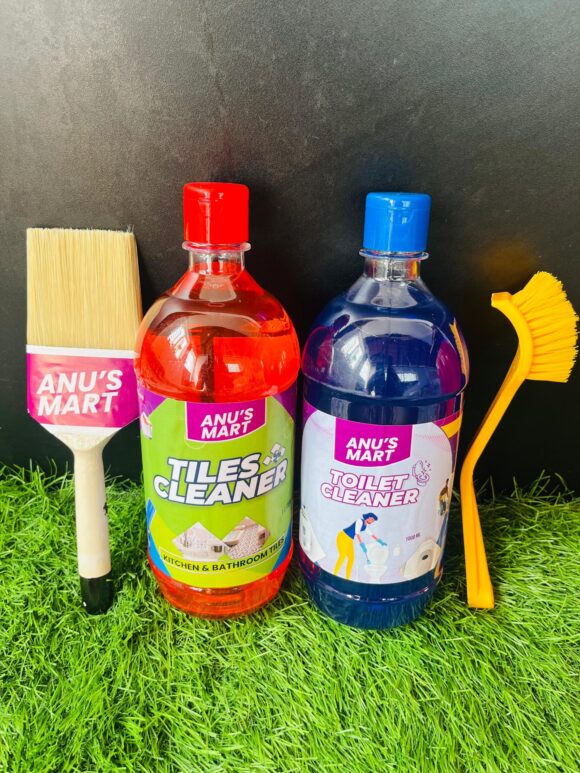 Tiles cleaner + Toilet Cleaner + Cleaning Brush