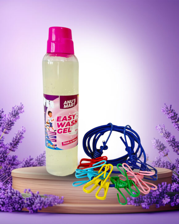 Easy Wash Gel + Dry Clothing Rope