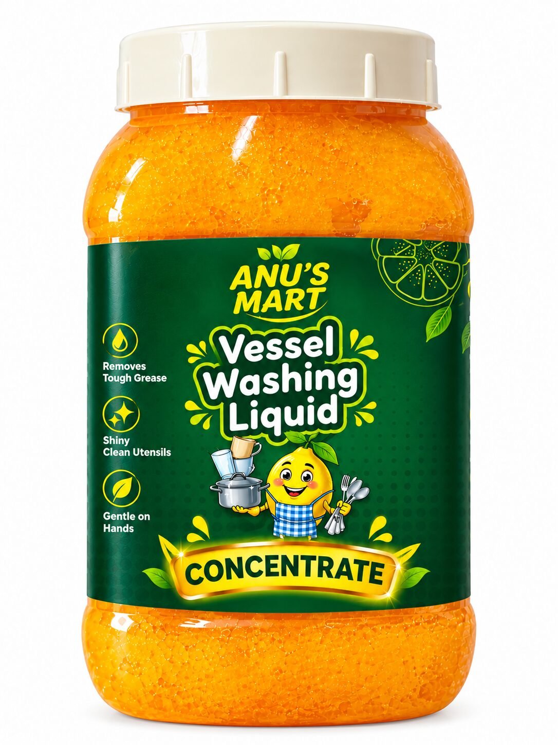Vessel Washing Liquid Concentrate 1KG